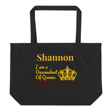 Load image into Gallery viewer, Queen Large organic tote bag
