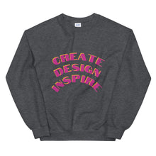 Load image into Gallery viewer, Create Design Inspire Unisex Sweatshirt
