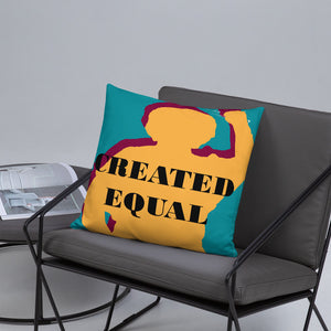 Created Equal Basic Pillow