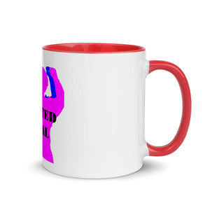 Created Equal Mug with Color Inside