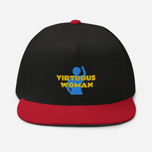 Load image into Gallery viewer, Virtuous Woman Flat Bill Cap
