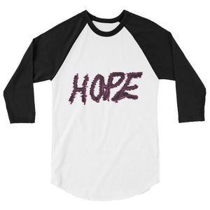 Hope 3/4 sleeve raglan shirt