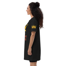 Load image into Gallery viewer, Queen Organic cotton t-shirt dress
