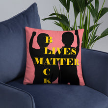Cargar imagen en el visor de la galería, Black Lives Matter Basic Pillow
