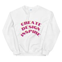 Cargar imagen en el visor de la galería, Create Design Inspire Unisex Sweatshirt
