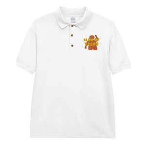 Man of Valor Embroidered Polo Shirt