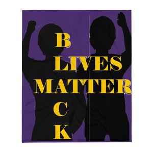 Black Lives Matter Throw Blanket