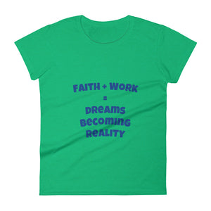 Faith + Work - Women's short sleeve t-shirt