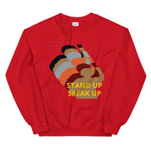 Load image into Gallery viewer, Stand Up-Speak Up Unisex Sweatshirt

