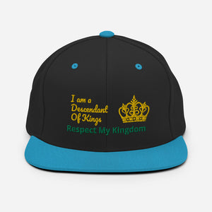 King Snapback Hat