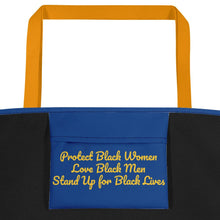 Load image into Gallery viewer, Black Lives Matter Beach Bag - Shannon Alicia LLC

