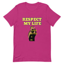 Load image into Gallery viewer, Respect My Life Short-Sleeve Unisex T-Shirt
