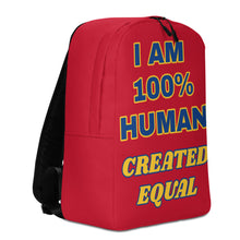 Cargar imagen en el visor de la galería, 100% Human Minimalist Backpack
