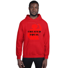 Load image into Gallery viewer, Created Equal Unisex Hoodie
