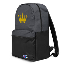 Load image into Gallery viewer, Crown Embroidered Champion Backpack
