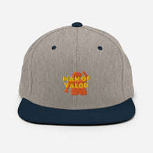 Load image into Gallery viewer, Man of Valor Snapback Hat
