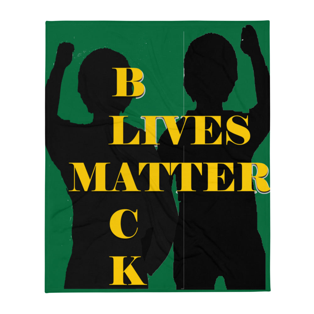 Black Lives Matter Throw Blanket