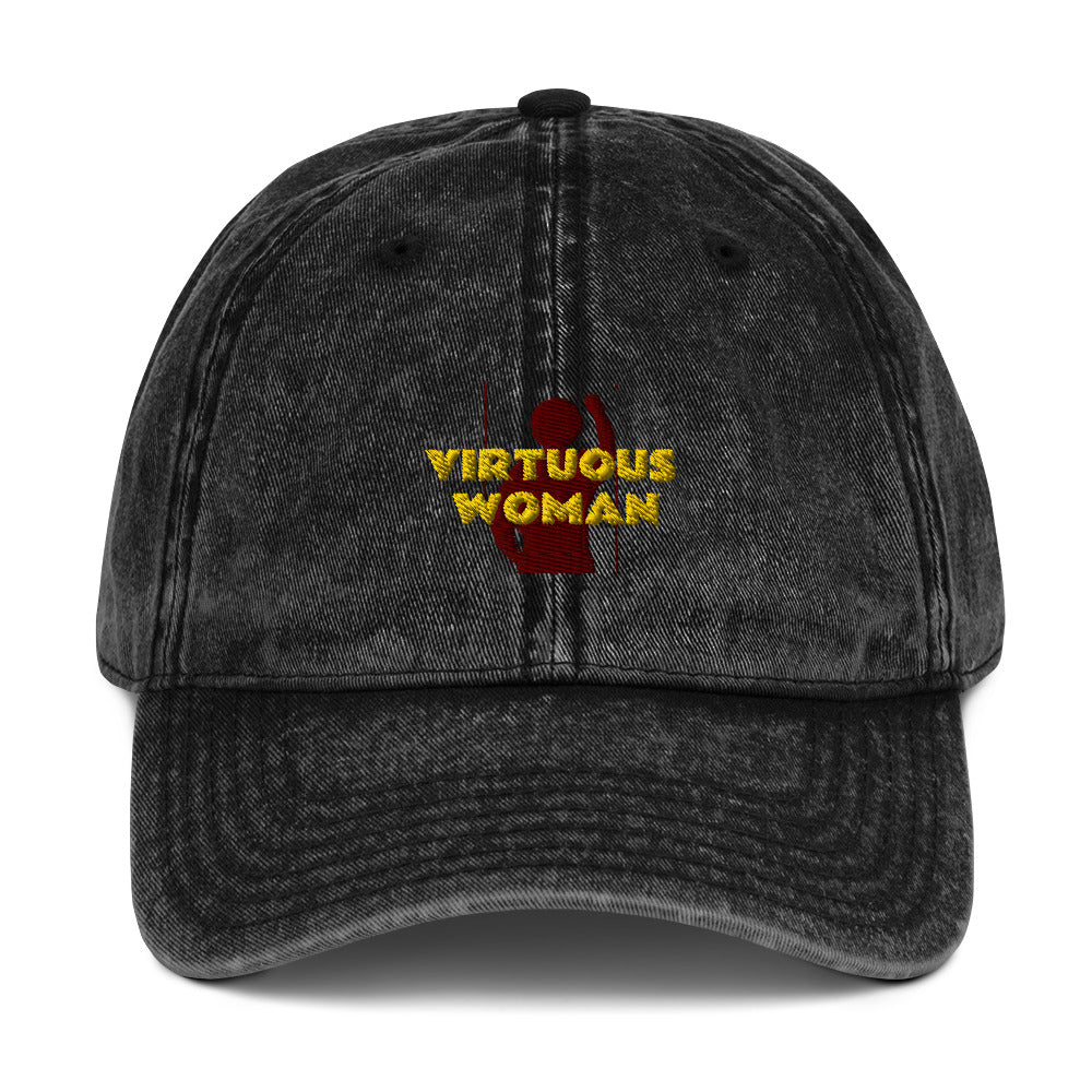 Virtuous Woman Vintage Cotton Twill Cap
