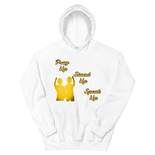 Load image into Gallery viewer, Pray Up-Stand Up-Speak Up Unisex Hoodie - Shannon Alicia LLC
