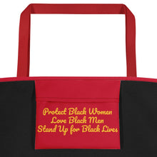 Cargar imagen en el visor de la galería, Black Lives Matter Beach Bag - Shannon Alicia LLC
