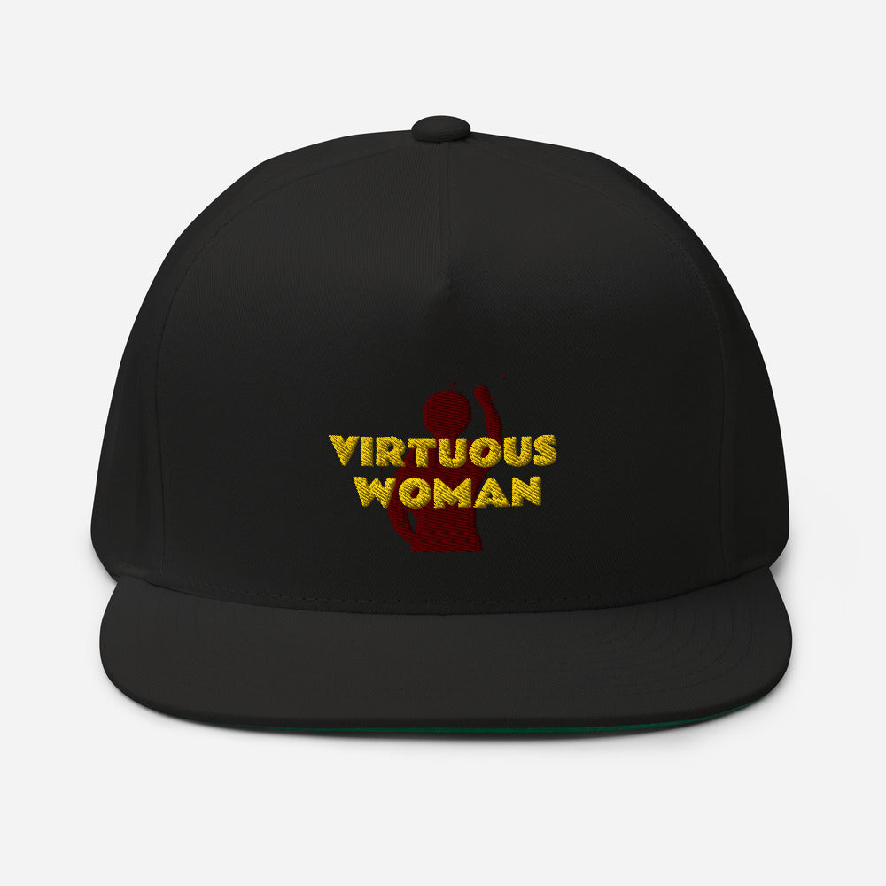 Virtuous Woman Flat Bill Cap