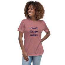 Load image into Gallery viewer, Create Design Inspire - Relaxed T-Shirt
