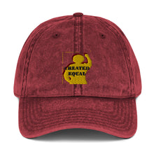 Load image into Gallery viewer, Created Equal Vintage Cotton Twill Cap
