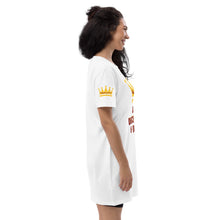 Load image into Gallery viewer, Queen Organic cotton t-shirt dress
