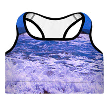 Load image into Gallery viewer, Blue Ocean Padded Sports Bra
