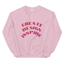 Load image into Gallery viewer, Create Design Inspire Unisex Sweatshirt
