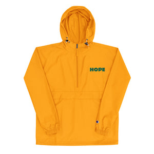 Hope Embroidered Champion Packable Jacket