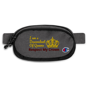 Queen Champion fanny pack