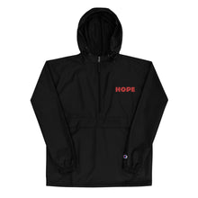 Cargar imagen en el visor de la galería, Hope Embroidered Champion Packable Jacket
