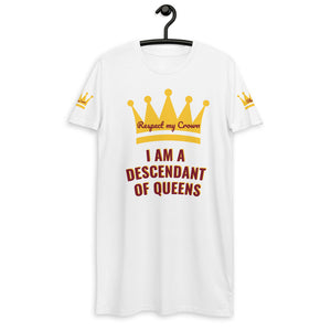 Queen Organic cotton t-shirt dress