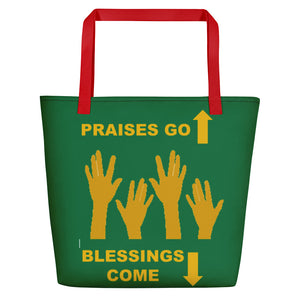 Praises Up Beach Bag