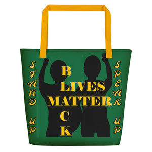 Black Lives Matter Beach Bag