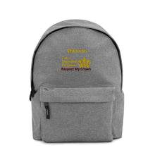 Load image into Gallery viewer, Queen Embroidered Backpack
