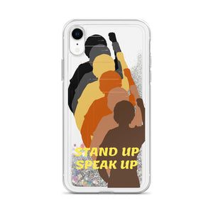 Stand Up Liquid Glitter Phone Case