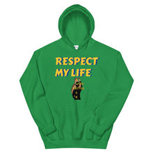 Load image into Gallery viewer, Respect My Life Unisex Hoodie
