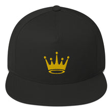 Load image into Gallery viewer, Crown Flat Bill Cap
