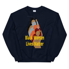 Cargar imagen en el visor de la galería, Black Women Lives Matter Unisex Sweatshirt

