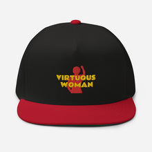 Load image into Gallery viewer, Virtuous Woman Flat Bill Cap
