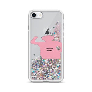 Virtuous Woman - Liquid Glitter Phone Case
