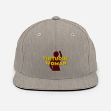 Load image into Gallery viewer, Virtuous Woman Snapback Hat
