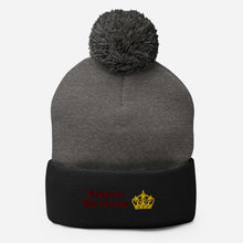 Load image into Gallery viewer, Queen Pom-Pom Beanie
