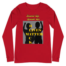 Cargar imagen en el visor de la galería, Black Lives Matter Unisex Long Sleeve Tee - Shannon Alicia LLC

