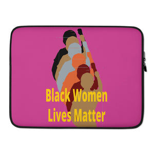 Black Women Lives Matter Laptop Sleeve