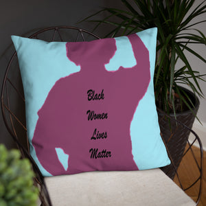 Black Women Lives Matter Basic Pillow