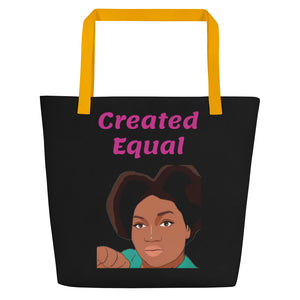 Created Equal Beach Bag