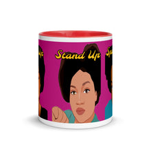 Load image into Gallery viewer, Pray Up-Stand Up-Speak Up Mug with Color Inside
